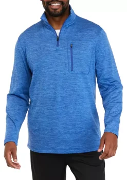Coupon 👏 Ocean + Coast® Big & Tall 1/4 Zip Grid Fleece Sweatshirt 🛒 -Ocean + Coast® Sales Store Belk 260