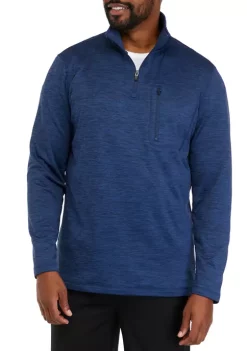Coupon 👏 Ocean + Coast® Big & Tall 1/4 Zip Grid Fleece Sweatshirt 🛒 -Ocean + Coast® Sales Store Belk 262