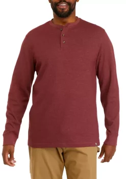 New 👍 Ocean + Coast® Big & Tall Long Sleeve Thermal Henley 👕 Shirt 🥰 -Ocean + Coast® Sales Store Belk 274