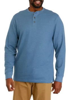 New 👍 Ocean + Coast® Big & Tall Long Sleeve Thermal Henley 👕 Shirt 🥰 -Ocean + Coast® Sales Store Belk 276