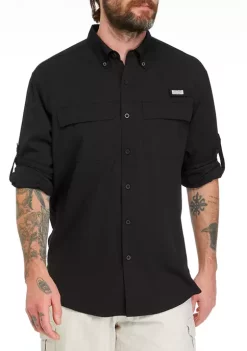 Budget 🔥 Ocean + Coast® Men's Long Sleeve Fishing 👚 Shirt ⌛ -Ocean + Coast® Sales Store Belk 32