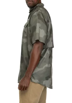 Best deal ⌛ Ocean + Coast® Big & Tall Short Sleeve Camo Fishing 👚 Shirt 😍 -Ocean + Coast® Sales Store Belk 322