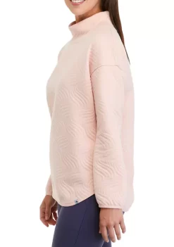 Best Sale 👍 Ocean + Coast® 👩 Women's Long Sleeve Quilted Turtleneck Sweater ❤️ -Ocean + Coast® Sales Store Belk 396