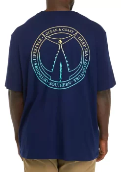 New 🔥 Ocean + Coast® Big & Tall Short Sleeve Crew Neck Graphic T-Shirt 🔔 -Ocean + Coast® Sales Store Belk 413