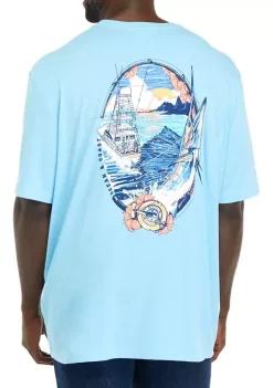 New 🔥 Ocean + Coast® Big & Tall Short Sleeve Crew Neck Graphic T-Shirt 🔔 -Ocean + Coast® Sales Store Belk 414