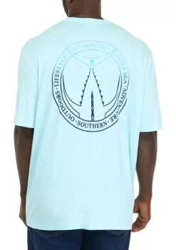 New 🔥 Ocean + Coast® Big & Tall Short Sleeve Crew Neck Graphic T-Shirt 🔔 -Ocean + Coast® Sales Store Belk 417