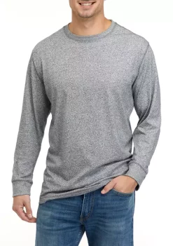 Best Sale ⭐ Ocean + Coast® Long Sleeve Jaspe Crew Neck 👕 Shirt 🔔 -Ocean + Coast® Sales Store Belk 460