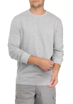 Best Sale ⭐ Ocean + Coast® Long Sleeve Jaspe Crew Neck 👕 Shirt 🔔 -Ocean + Coast® Sales Store Belk 465