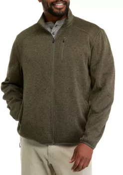 Promo 💯 Ocean + Coast® Big & Tall Sweater Fleece Zip Up Jacker 🔔 -Ocean + Coast® Sales Store Belk 47