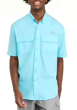 Best deal ⌛ Ocean + Coast® Short Sleeve Solid Fishing 👚 Shirt 👏 -Ocean + Coast® Sales Store Belk 525