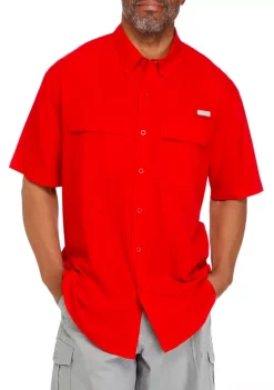 Best deal ⌛ Ocean + Coast® Short Sleeve Solid Fishing 👚 Shirt 👏 -Ocean + Coast® Sales Store Belk 527