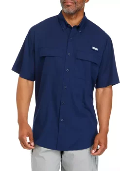 Best deal ⌛ Ocean + Coast® Short Sleeve Solid Fishing 👚 Shirt 👏 -Ocean + Coast® Sales Store Belk 530