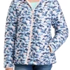 Buy 🛒 Ocean + Coast® 👧 Girls 7-16 Camo Print Puffer Jacket 🎉