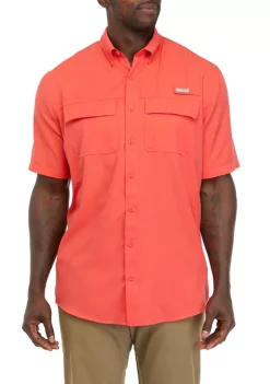 Outlet 🎁 Ocean + Coast® Big & Tall Short Sleeve Fishing 👕 Shirt 👏 -Ocean + Coast® Sales Store Belk 62