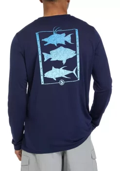 Flash Sale 🎉 Ocean + Coast® Long Sleeve Graphic T-Shirt 😀