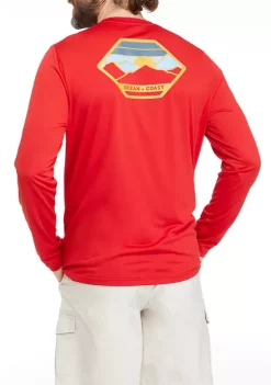 Flash Sale 🎉 Ocean + Coast® Long Sleeve Graphic T-Shirt 😀 -Ocean + Coast® Sales Store Belk 707