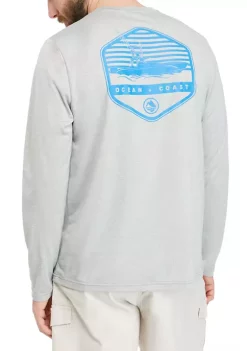 Flash Sale 🎉 Ocean + Coast® Long Sleeve Graphic T-Shirt 😀 -Ocean + Coast® Sales Store Belk 708
