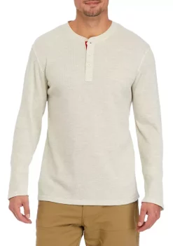 Wholesale ⭐ Ocean + Coast® Long Sleeve Waffle Henley 👚 Shirt 👍 -Ocean + Coast® Sales Store Belk 788