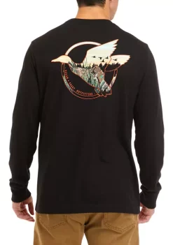 Promo ❤️ Ocean + Coast® Long Sleeve Holiday Graphic T-Shirt 🛒 -Ocean + Coast® Sales Store Belk 816