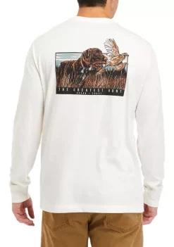 Promo ❤️ Ocean + Coast® Long Sleeve Holiday Graphic T-Shirt 🛒 -Ocean + Coast® Sales Store Belk 817