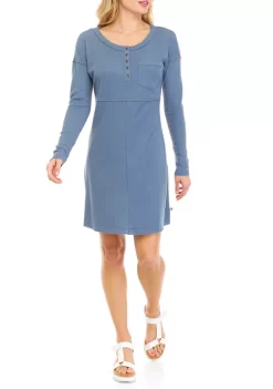 Best deal 🤩 Ocean + Coast® 👩 Women's Long Sleeve Waffle 👗 Dress 🛒 -Ocean + Coast® Sales Store Belk 877