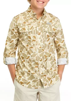 Coupon ✔️ Ocean + Coast® Boys 8-20 Long Sleeve Printed Fishing 👕 Shirt 🧨 -Ocean + Coast® Sales Store Belk 903