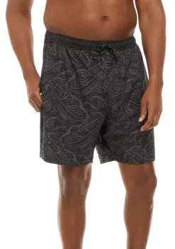 Coupon 🔔 Ocean + Coast® Big & Tall Printed Swim Trunks 😍