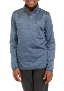 Outlet 😍 Ocean + Coast® Boys 8-20 Space Dye Quarter Snap Pullover 👍 -Ocean + Coast® Sales Store Belk 934