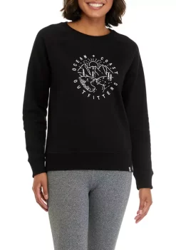 Buy ❤️ Ocean + Coast® 👩 Women's Mountain Logo Graphic Pullover ✔️