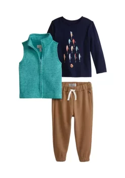 Cheap 🧨 Ocean + Coast® Toddler Boys Sweater Vest, 👕 Shirt and Pant Set 👍 -Ocean + Coast® Sales Store Belk 983